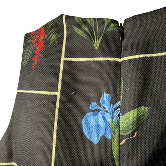 Tuckernuck NEW Black Fresher Buds Woven Grace Sleeveless Mini Dress Size S - Picture 9 of 10